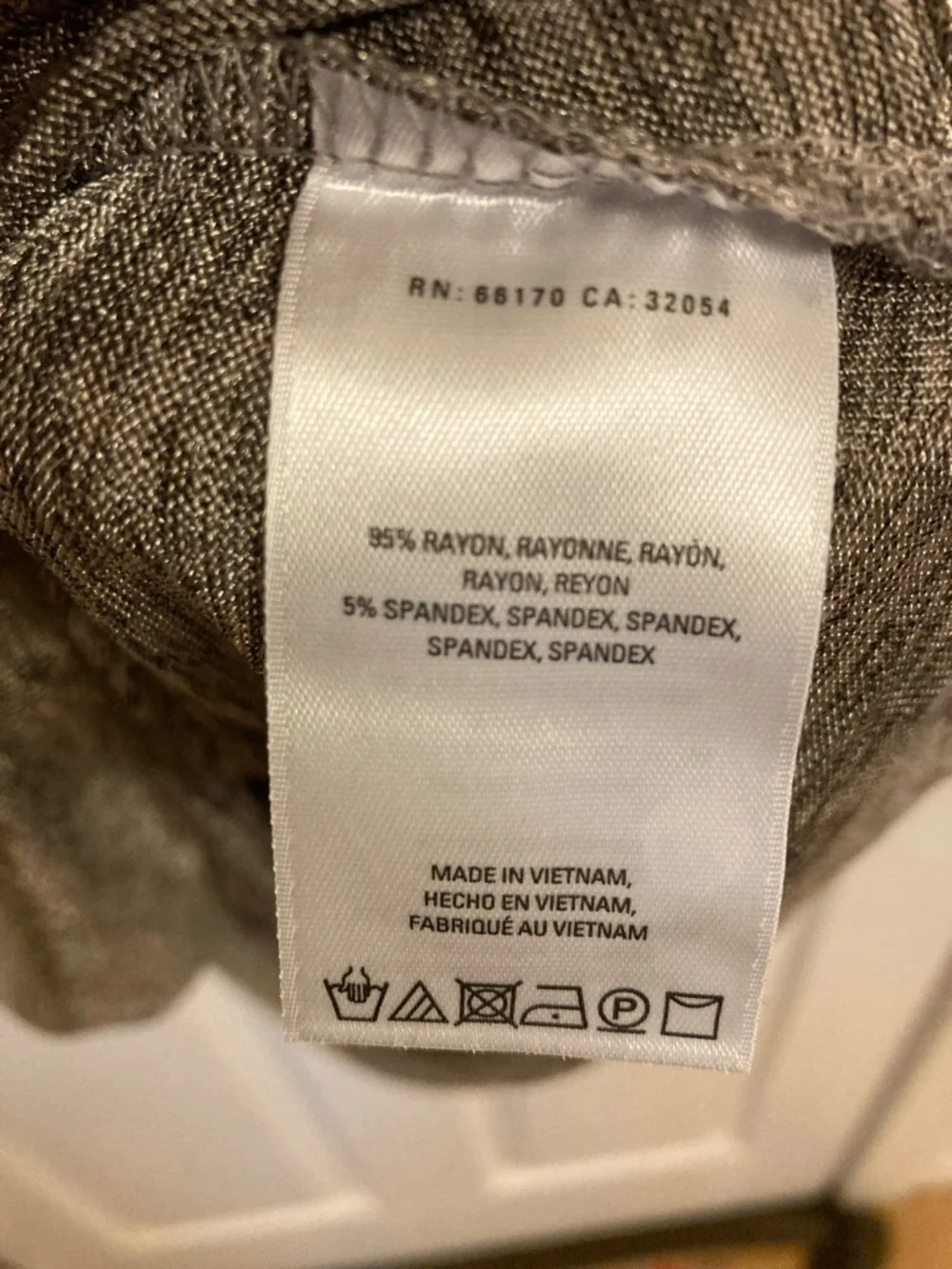 Anthropologie Metallic Taupe-Silver Draped Sleeveless Tank - Picture 5 of 7